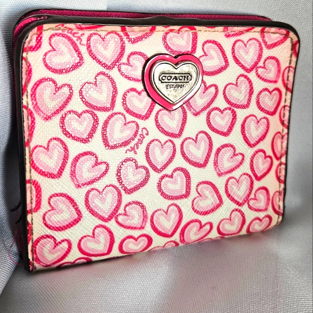 Vintage Coach Valentine Fold Wallet